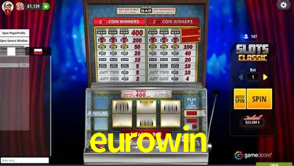 Descubra a Magia dos Jogos de Arcade no eurowin